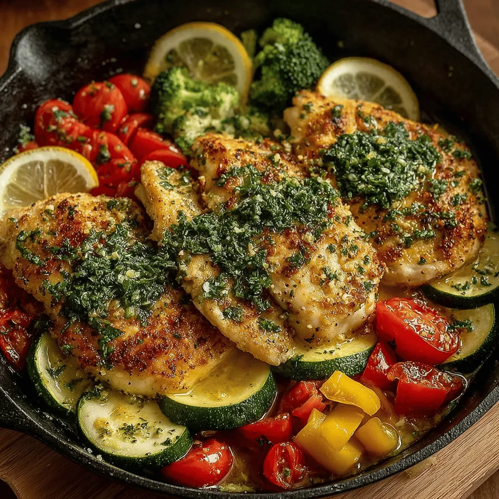 Introducing the Zesty One-Pan Lemon Garlic Chicken & Veggies, a culinary creation that stands as a testament to the beauty of simplicity in home cooking. This dish is not just about satisfying your hunger; it's about embracing vibrant flavors and wholesome ingredients that can elevate your dining experience. The combination of tender chicken, fresh vegetables, and a zesty marinade yields a meal that is as appealing to the palate as it is to the eye.
