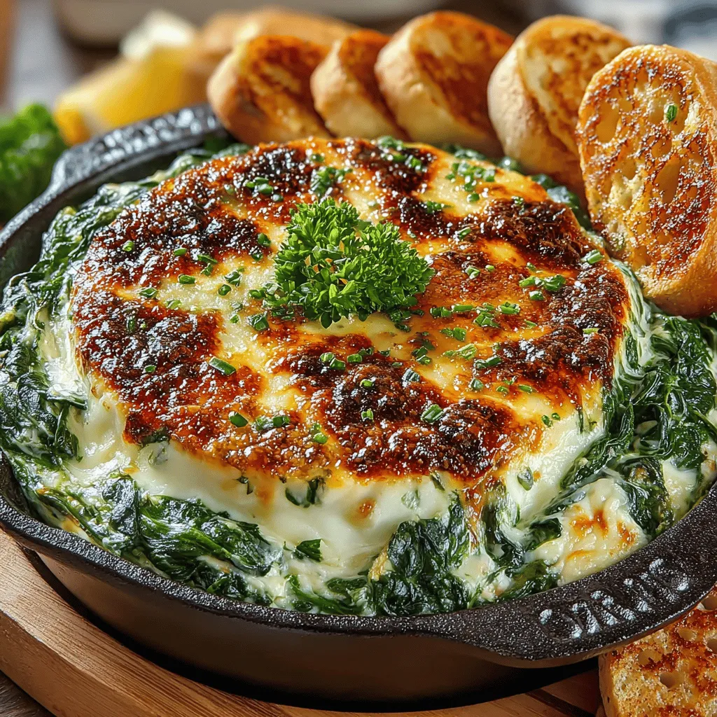 In the world of appetizers, few dishes command the same level of affection and popularity as creamy spinach dip. A staple at parties, gatherings, and even cozy nights in, this Creamy Spinach Delight Dip transcends mere taste; it elevates the entire dining experience with its rich flavors and inviting texture. Whether served with crisp vegetables, warm bread, or crunchy chips, this dip not only tantalizes the taste buds but also adds a touch of elegance to any occasion. In this article, we will delve into the ingredients, preparation steps, and the joy of serving this delightful dish, ensuring that you can recreate it effortlessly in your own kitchen.