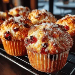 Muffins are beloved across the globe, serving as a delightful snack or a quick breakfast option that can suit any time of the day. Their versatility is one of the many reasons muffins have earned a special place in our hearts and kitchens. From classic blueberry to decadent chocolate chip, the options are endless. Among these delightful variations, Fluffy Orange Cranberry Muffins stand out, combining the tartness of cranberries with the bright, zesty flavor of oranges. This seasonal favorite is not just a treat for the taste buds; it also brings a sense of warmth and comfort, making it a perfect addition to your fall and winter baking repertoire.