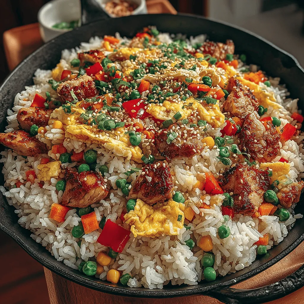 Fried rice is a beloved dish that has transcended borders and cultures, earning its place in kitchens around the world. From Chinese takeout to homemade versions, fried rice is celebrated for its versatility, ability to incorporate leftover ingredients, and quick cooking time. Whether you’re a busy parent, a student, or simply someone looking for a swift yet satisfying meal, Easy Veggie-Packed Chicken Fried Rice is the perfect solution. This dish not only delivers on flavor but also ensures that you get a nutritious meal packed with vegetables and protein.