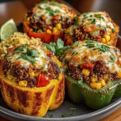 Stuffed peppers are a timeless dish that effortlessly combines flavor, nutrition, and convenience. This versatile meal is not only visually appealing but also provides a canvas for an array of ingredients, making it a favorite for home cooks and families alike. Among the various stuffed pepper recipes, Savory Turkey and Veggie Stuffed Peppers stand out as a wholesome option that caters to diverse dietary preferences while delivering a satisfying bite.