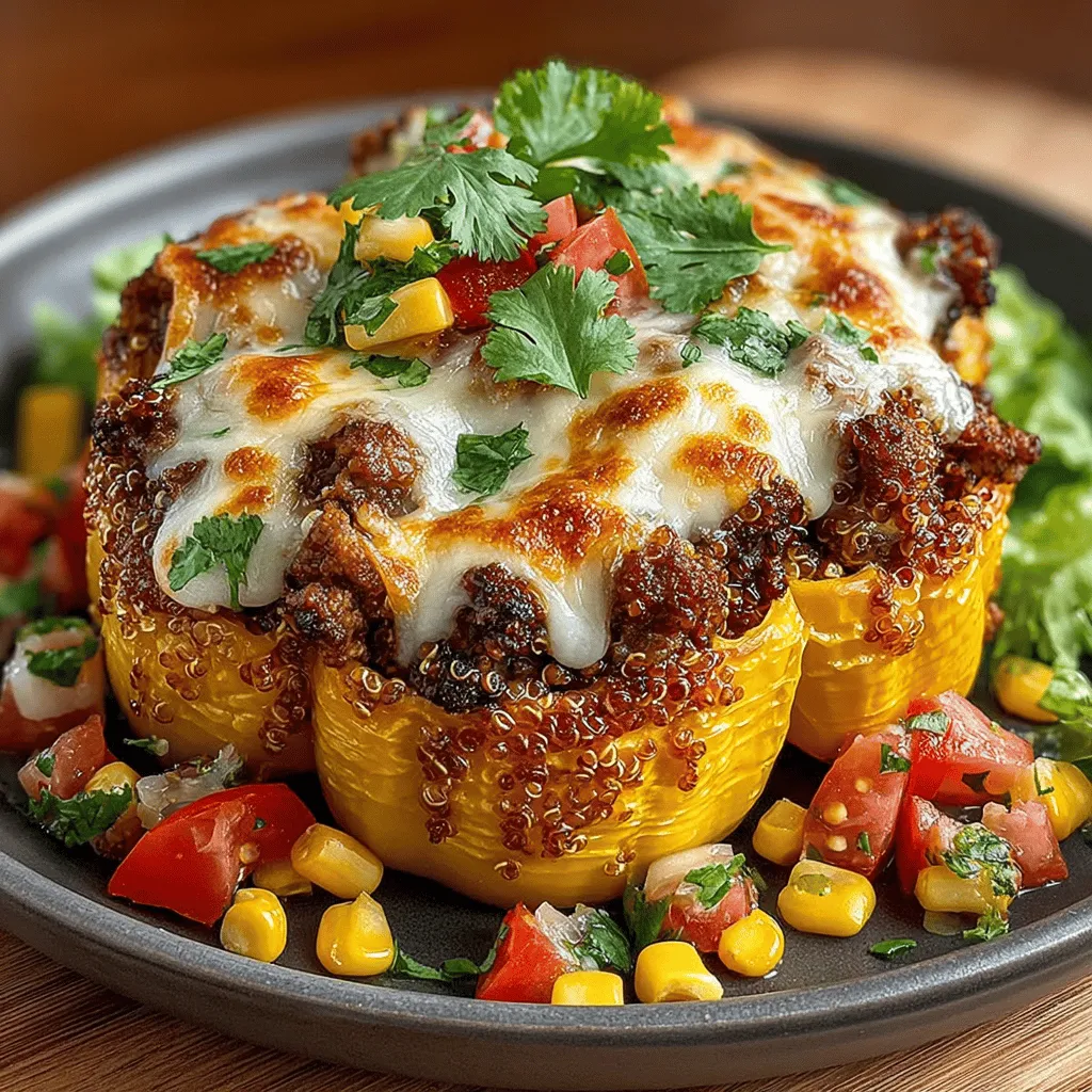 Stuffed peppers are a timeless dish that effortlessly combines flavor, nutrition, and convenience. This versatile meal is not only visually appealing but also provides a canvas for an array of ingredients, making it a favorite for home cooks and families alike. Among the various stuffed pepper recipes, Savory Turkey and Veggie Stuffed Peppers stand out as a wholesome option that caters to diverse dietary preferences while delivering a satisfying bite.