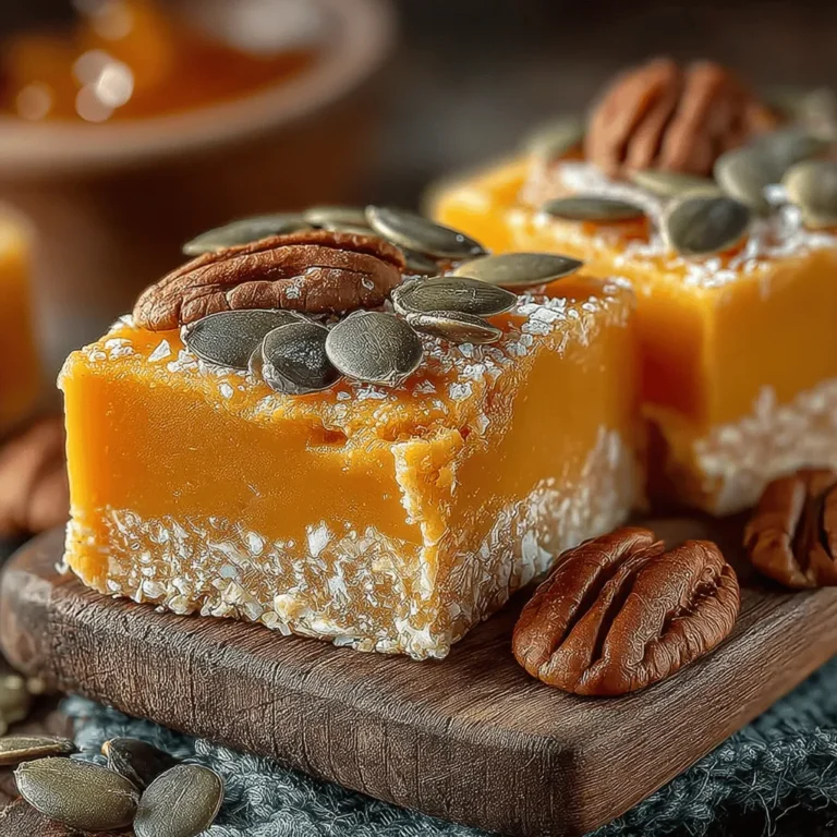 As the leaves turn golden and the air becomes crisp, the allure of pumpkin recipes emerges, capturing the essence of autumn in every bite. From spiced lattes to decadent pies, pumpkin has a way of embodying the cozy warmth of the season. Among the many delightful pumpkin-inspired treats, fudge stands out as a beloved classic, cherished for its rich, sweet flavor and smooth texture. This Creamy Pumpkin Spice Fudge takes the traditional concept of fudge and elevates it by incorporating the warm, inviting flavors of pumpkin and spice. It's not just a dessert; it's a celebration of fall.