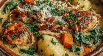 Hearty Creamy Chicken Gnocchi Soup Recipe