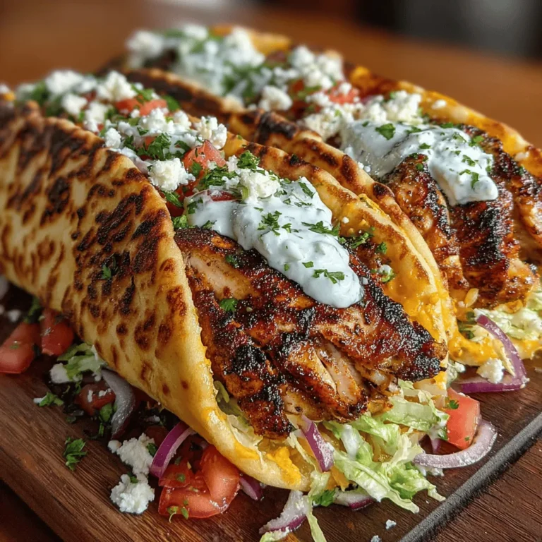 The flavors of the Mediterranean come alive in a delightful dish that is sure to satisfy your cravings: Savory Chicken Gyros with Creamy Tzatziki Wraps. This recipe combines marinated chicken thighs grilled to perfection, a refreshing tzatziki sauce, and a variety of fresh veggies, all wrapped in warm pita bread. Whether you're hosting a gathering or looking for a simple weeknight dinner, this dish offers a burst of flavors and textures that your family will love. In this article, we will guide you through the process of creating these delightful gyros, while also exploring their origins, nutritional benefits, and tips for customization.