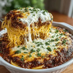 Comforting Classic Baked Spaghetti Casserole