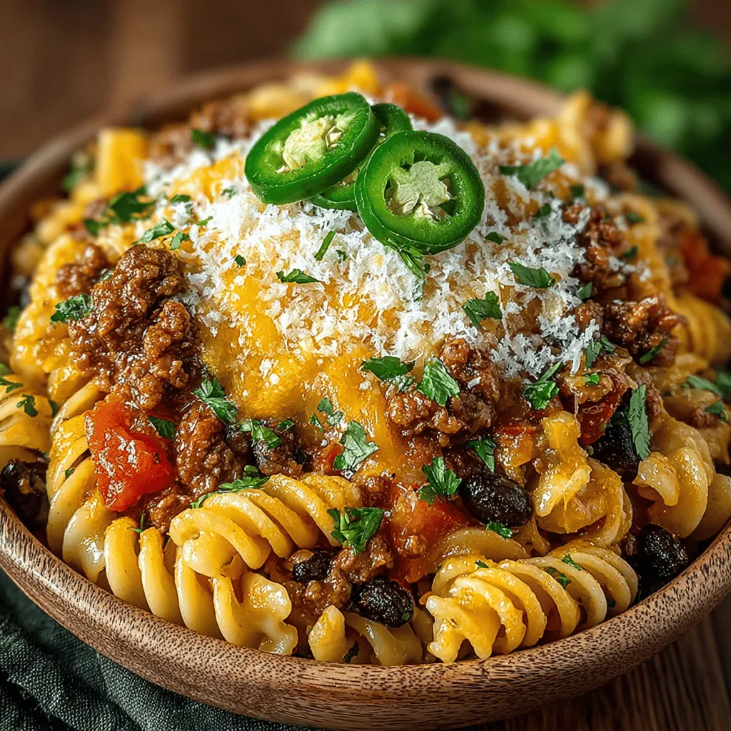 Fusion recipes have gained immense popularity in recent years, appealing to adventurous eaters and busy families alike. One standout dish that exemplifies this trend is Taco Pasta Delight, a unique creation that combines the beloved flavors of tacos with the comforting essence of pasta. This dish is not only a feast for the taste buds but also a quick and simple solution for weeknight dinners or family meals. With its vibrant flavors and hearty ingredients, Taco Pasta Delight is sure to become a staple in your household.