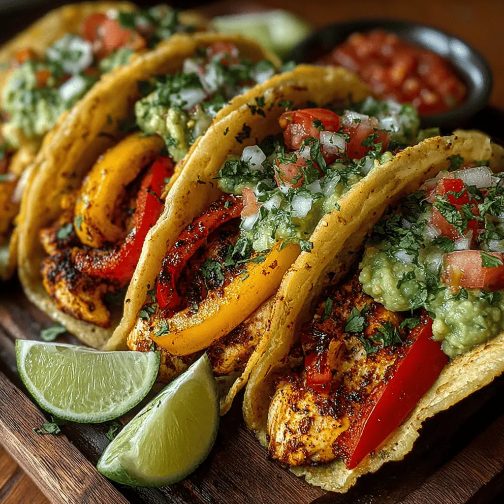 Sizzling Chicken Fajitas with Avocado Salsa is a vibrant and flavorful dish that brings the zest of Tex-Mex cuisine right to your kitchen. This recipe combines tender, marinated chicken strips with colorful bell peppers and onions, all wrapped in warm tortillas and topped with a fresh avocado salsa. Perfect for weeknight dinners or entertaining guests, this dish is not only delicious but also quick to prepare, making it an ideal choice for busy home cooks. In this article, we will explore the ingredients, preparation steps, and the delightful experience of enjoying homemade fajitas.
