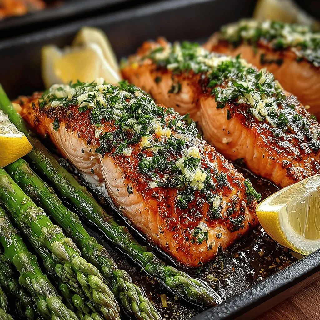 Zesty One-Pan Lemon Herb Salmon with Asparagus is the perfect dish for those seeking a quick, healthy, and flavorful meal. As busy lifestyles become the norm, one-pan recipes have surged in popularity among individuals and families alike. This dish not only delivers on taste but also showcases the freshness of its ingredients, making it ideal for both beginner cooks and seasoned chefs. With minimal prep and cleanup, this recipe allows you to enjoy a delicious and nutritious dinner without spending hours in the kitchen.