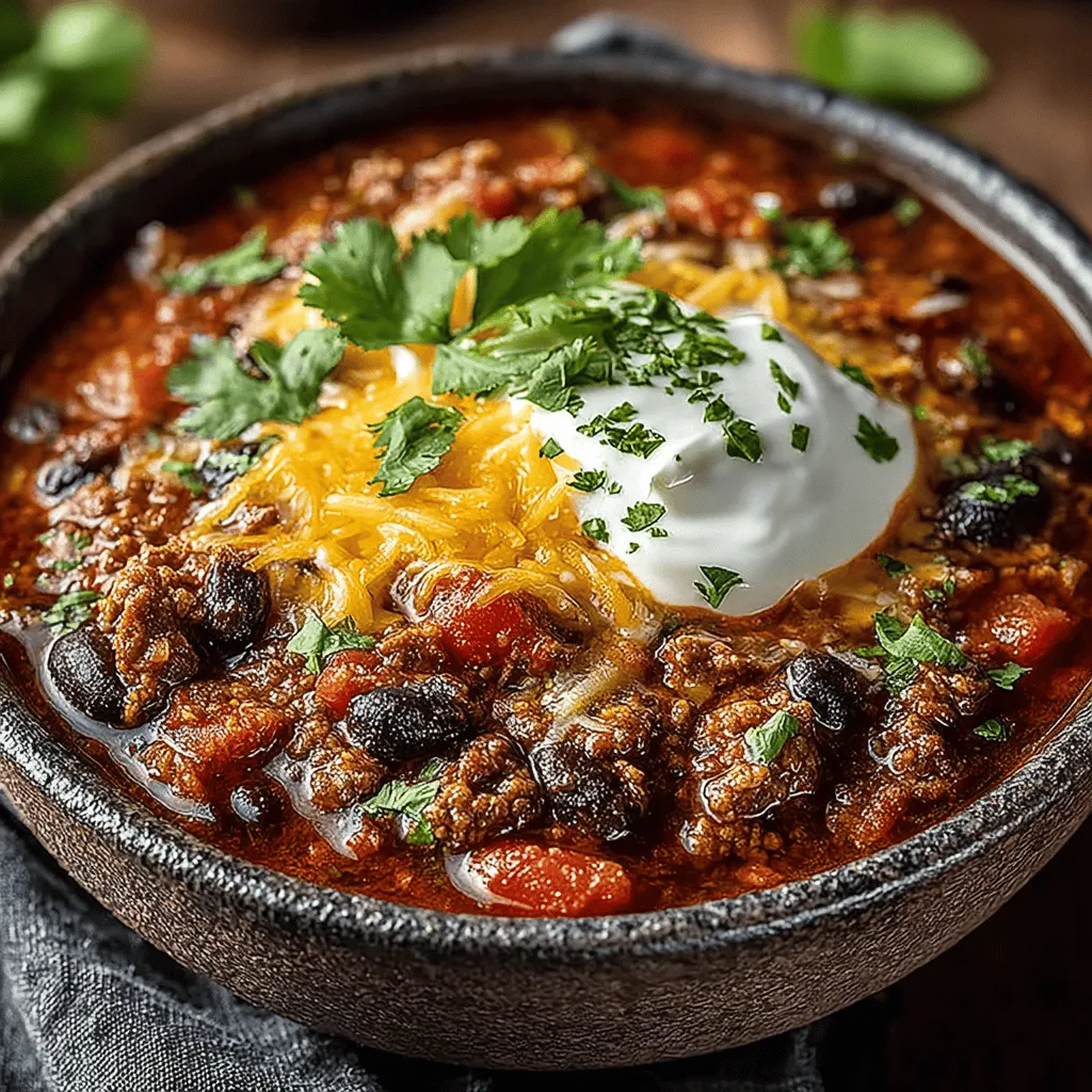 Chili is more than just a dish; it’s a culinary tradition that embodies comfort and warmth, making it a favorite across households and gatherings alike. This hearty meal is not only delicious but also incredibly versatile, appealing to a wide range of tastes and dietary preferences. Whether you are hosting a game day, looking for a family-friendly dinner, or simply craving something warm and filling, a quick and hearty beef and bean chili is the ideal choice. With its rich flavors and nutritional goodness, you can whip up this satisfying meal in under 30 minutes, making it perfect for busy weeknights or spontaneous get-togethers.