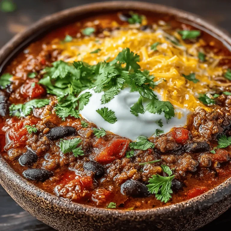 Chili is more than just a dish; it’s a culinary tradition that embodies comfort and warmth, making it a favorite across households and gatherings alike. This hearty meal is not only delicious but also incredibly versatile, appealing to a wide range of tastes and dietary preferences. Whether you are hosting a game day, looking for a family-friendly dinner, or simply craving something warm and filling, a quick and hearty beef and bean chili is the ideal choice. With its rich flavors and nutritional goodness, you can whip up this satisfying meal in under 30 minutes, making it perfect for busy weeknights or spontaneous get-togethers.
