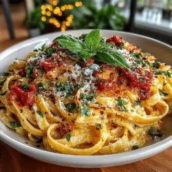 Homemade pasta dishes have a unique ability to evoke warmth and comfort, transforming any meal into a heartfelt experience. Among the plethora of pasta recipes, Creamy Tomato Basil Bliss stands out as a delightful fusion of flavor and simplicity. This dish encapsulates the essence of Italian cuisine, combining rich creaminess with the vibrant freshness of basil and the comforting warmth of tomatoes. Whether it’s a cozy weeknight dinner or an elegant gathering, this recipe promises to satisfy both the palate and the soul.