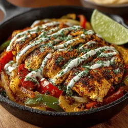 In the culinary landscape, where busy schedules and fast-paced lifestyles often dictate meal choices, the Zesty One-Pan Chicken and Veggie Fajita Skillet emerges as a beacon of simplicity and flavor. This dish masterfully combines tender chicken strips with a vibrant mix of bell peppers and onions, all cooked in a single skillet that makes both preparation and cleanup a breeze. Ideal for busy parents, college students, or anyone who seeks a delicious meal without the hassle, this recipe is a delicious way to bring a taste of Mexico to your dinner table.