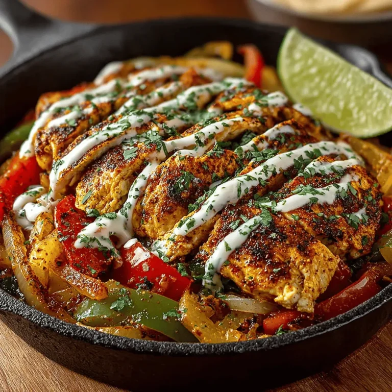 In the culinary landscape, where busy schedules and fast-paced lifestyles often dictate meal choices, the Zesty One-Pan Chicken and Veggie Fajita Skillet emerges as a beacon of simplicity and flavor. This dish masterfully combines tender chicken strips with a vibrant mix of bell peppers and onions, all cooked in a single skillet that makes both preparation and cleanup a breeze. Ideal for busy parents, college students, or anyone who seeks a delicious meal without the hassle, this recipe is a delicious way to bring a taste of Mexico to your dinner table.