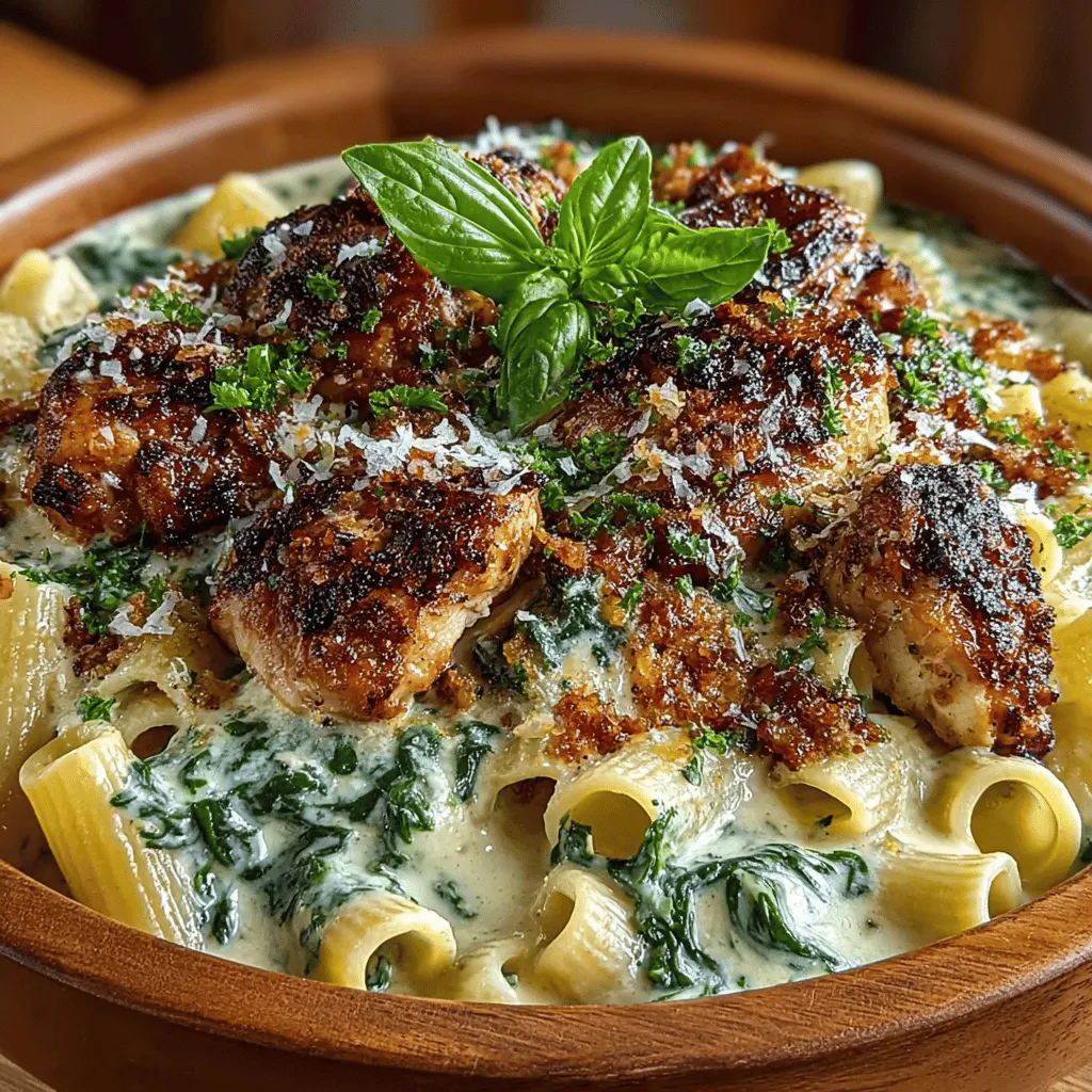 In the realm of quick and satisfying weeknight dinners, Creamy Spinach and Chicken Skillet Pasta emerges as a standout option. This dish combines the heartiness of chicken and pasta with the rich, velvety texture of a creamy sauce, all while incorporating fresh spinach for a nutritious twist. With its delightful medley of flavors and ease of preparation, this recipe is perfect for busy individuals or families seeking a delicious meal without spending hours in the kitchen.