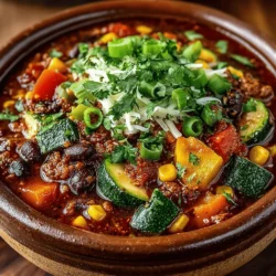 Hearty Veggie-Packed Turkey Chili