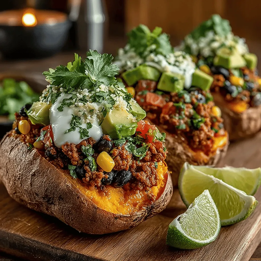 One of the standout features of taco-stuffed sweet potatoes is the remarkable health benefits of sweet potatoes themselves. Rich in vitamins, minerals, and antioxidants, these tubers are an excellent source of Vitamin A, which is essential for maintaining healthy vision and immune function. Additionally, sweet potatoes are high in dietary fiber, which aids digestion and promotes a feeling of fullness—making them an ideal base for a hearty meal.
