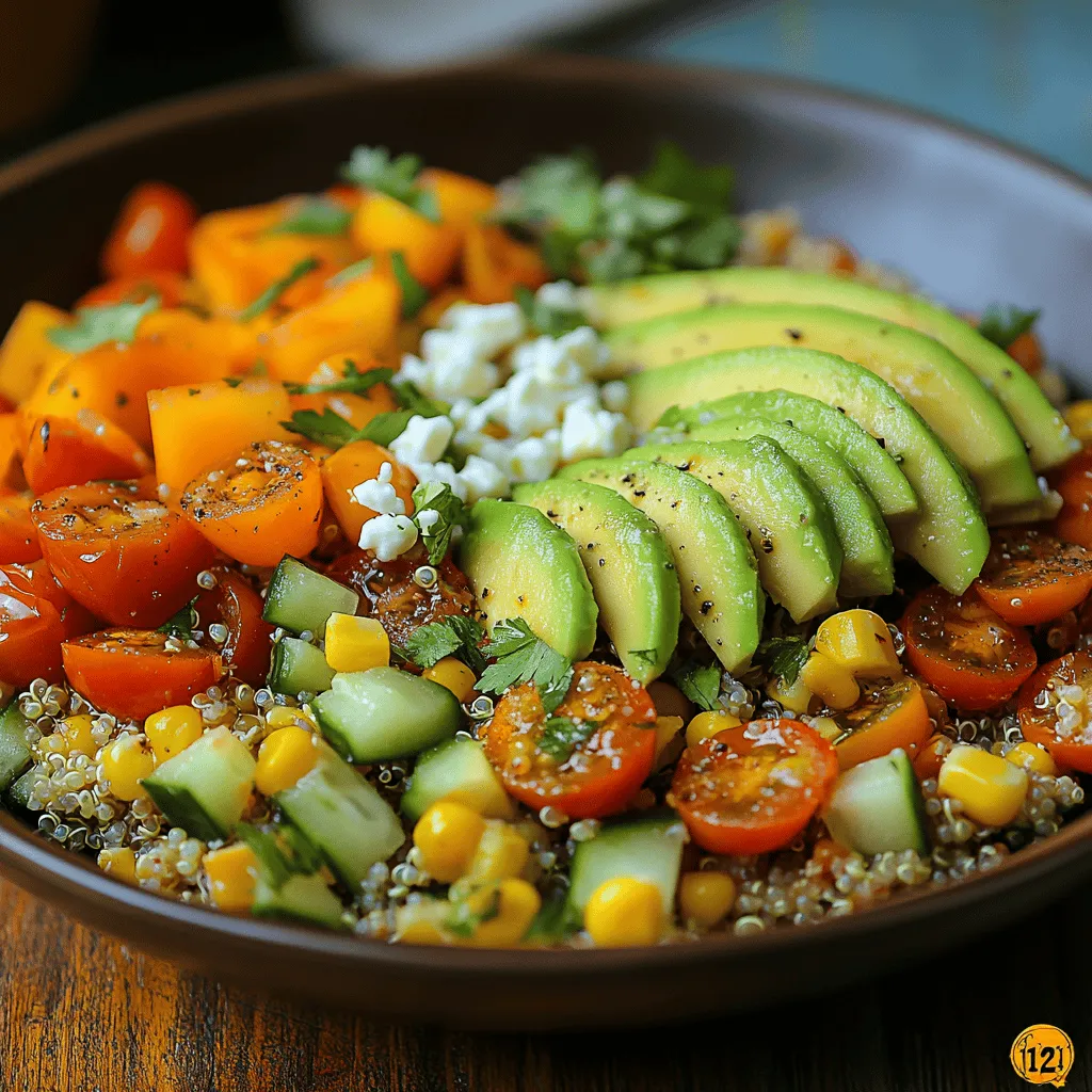 The Quinoa Goodness Bowl with Creamy Avocado Delight is a vibrant, nutritious dish that embodies the essence of healthy eating. This bowl is not just a feast for the eyes, but it's also packed with essential nutrients, making it an ideal meal for anyone looking to enhance their diet with wholesome ingredients. In this article, we will explore the health benefits of quinoa, the nutritional values of the fresh vegetables used in the bowl, and a detailed step-by-step guide on how to prepare this delicious and satisfying meal.