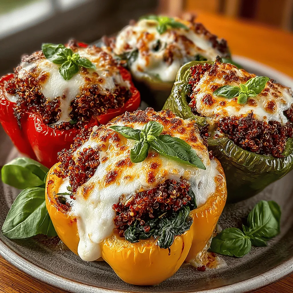When it comes to creating a meal that is both visually stunning and packed with nutrition, Colorful Turkey and Spinach Stuffed Peppers stand out as a top choice. These delightful peppers not only burst with color but also offer a harmonious blend of flavors and textures that make them an appealing option for any mealtime. The combination of lean ground turkey, nutrient-rich spinach, and a medley of spices creates a filling dish that is perfect for a family dinner or meal prep.