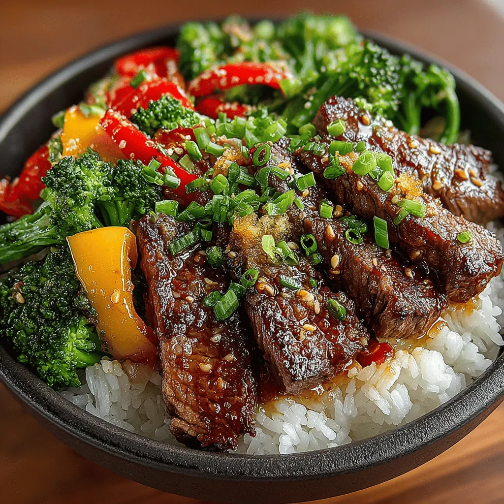 Sizzling Broccoli Beef Delight is a mouthwatering stir-fry dish that combines tender pieces of flank steak with vibrant, fresh vegetables, creating a culinary experience that tantalizes the taste buds. This dish not only appeals to those who appreciate a hearty meal but also caters to health-conscious eaters, thanks to the balanced mix of protein, fiber, and essential vitamins. The sizzling nature of the dish, accentuated by the high heat of cooking, ensures that every bite is bursting with flavor, making it a popular choice for weeknight dinners and special occasions alike.