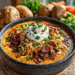 Creamy Classic Baked Potato Soup