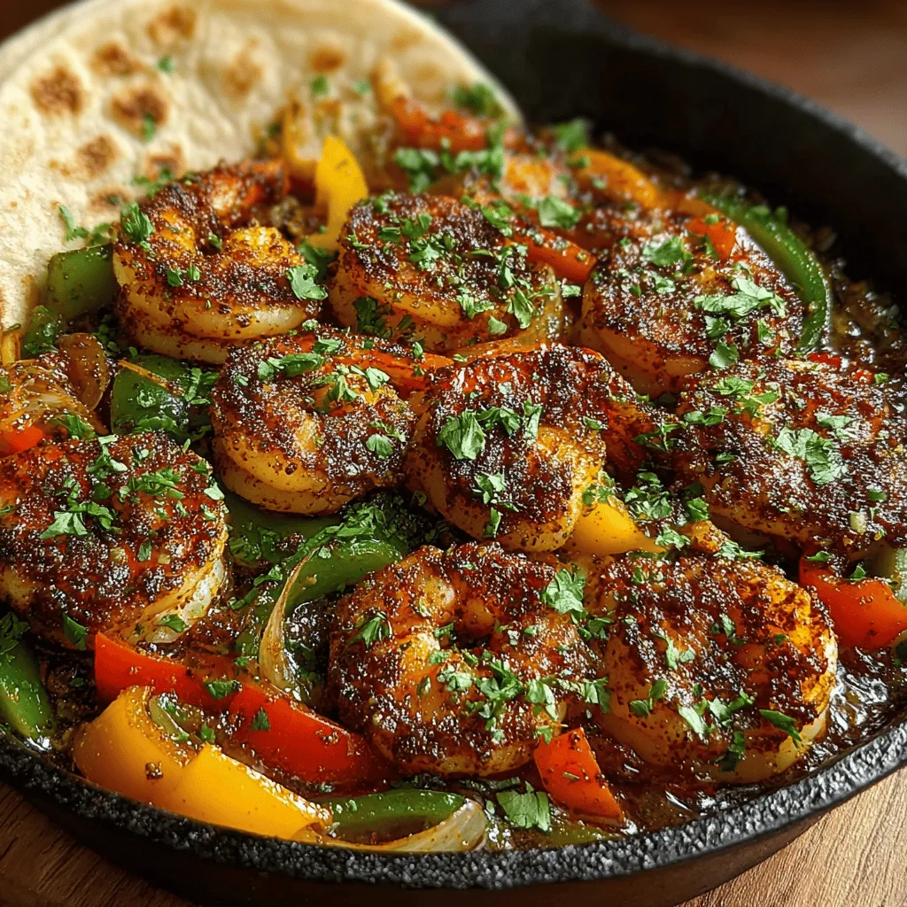 Sizzling Skillet Shrimp Fajitas are not just a meal; they are a vibrant celebration of flavors, colors, and aromas that can transport you straight to a lively Mexican fiesta. This dish brings together succulent shrimp, sautéed vegetables, and warm tortillas, creating a symphony of taste and texture that's sure to please any palate. Whether you’re looking for a quick weeknight dinner, a fun dish for a gathering, or a special treat for a family celebration, shrimp fajitas check all the boxes.