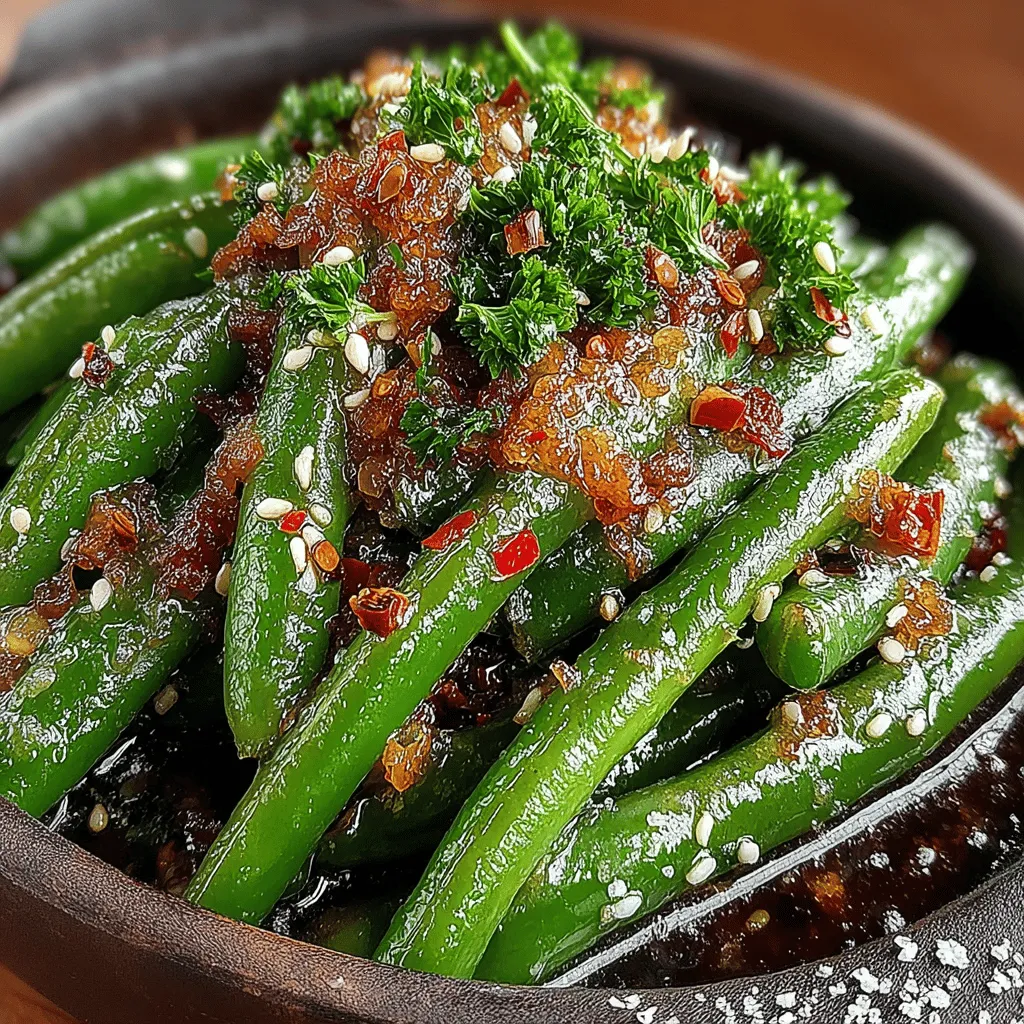 When it comes to preparing meals, side dishes often play a crucial role in elevating the overall dining experience. One such dish that stands out for its vibrant flavors and ease of preparation is Spicy Garlic Butter Green Beans. This recipe not only showcases the fresh, crisp texture of green beans but also brings together a delightful medley of ingredients that makes for an irresistible accompaniment to any main course. Whether you're serving it at a family dinner or a festive gathering, this dish is sure to impress with its bold flavors and appealing presentation.