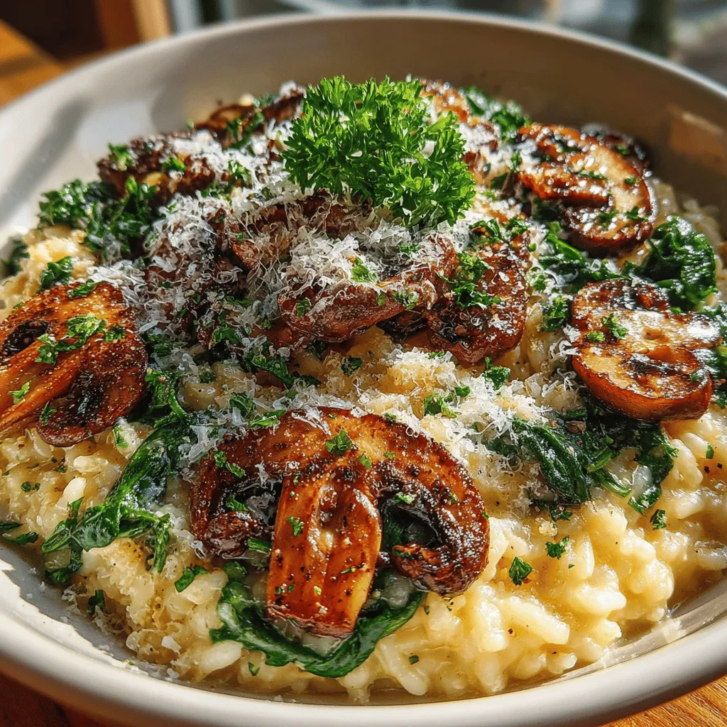 Risotto, a dish that embodies the essence of comfort food, has won its place in hearts and homes around the world. Originating from Northern Italy, this creamy rice dish is famed for its rich, velvety texture and ability to absorb a multitude of flavors. Among the vast array of risotto variations, creamy spinach and mushroom risotto stands out. This delightful combination not only offers a luxurious mouthfeel but also packs a nutritional punch with the inclusion of fresh spinach and hearty mushrooms.
