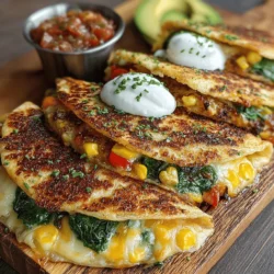 Cheesy Veggie Fiesta Quesadillas: A Delicious and Nutritious Twist on a Classic