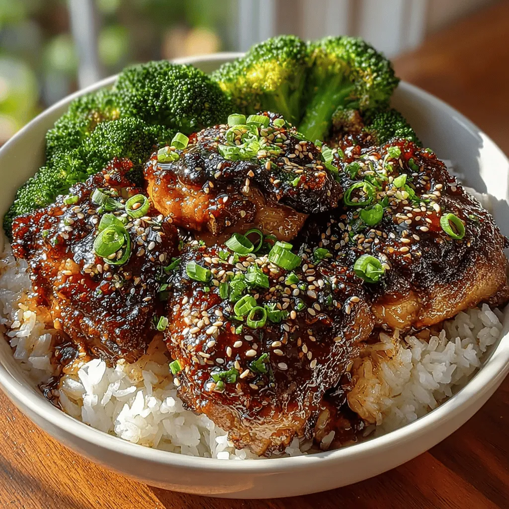 Highlighting the delightful fusion of flavors in Sweet & Sticky Honey Soy Chicken and Broccoli Bowls, this dish is perfect for busy weeknights or meal prep. Combining tender chicken thighs marinated in a luscious honey-soy glaze with vibrant broccoli and fluffy jasmine rice, this recipe is not only easy to make but also packs a nutritious punch. Explore the steps below to create a delicious, balanced meal that your family will love.