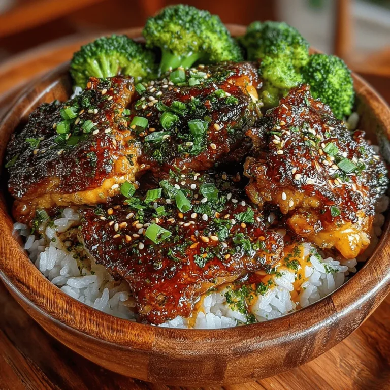 Highlighting the delightful fusion of flavors in Sweet & Sticky Honey Soy Chicken and Broccoli Bowls, this dish is perfect for busy weeknights or meal prep. Combining tender chicken thighs marinated in a luscious honey-soy glaze with vibrant broccoli and fluffy jasmine rice, this recipe is not only easy to make but also packs a nutritious punch. Explore the steps below to create a delicious, balanced meal that your family will love.