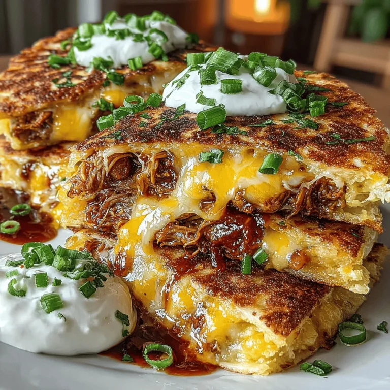 BBQ Chicken Quesadillas are a deliciously satisfying dish, combining the smoky flavor of barbecue chicken with the gooey goodness of melted cheese, all encased in a crispy tortilla. This recipe is perfect for busy weeknights or casual gatherings, offering a quick and easy way to enjoy a favorite flavor combination. In this article, we will explore the ingredients, preparation, and cooking process for these mouthwatering quesadillas, as well as tips for customization and serving suggestions.