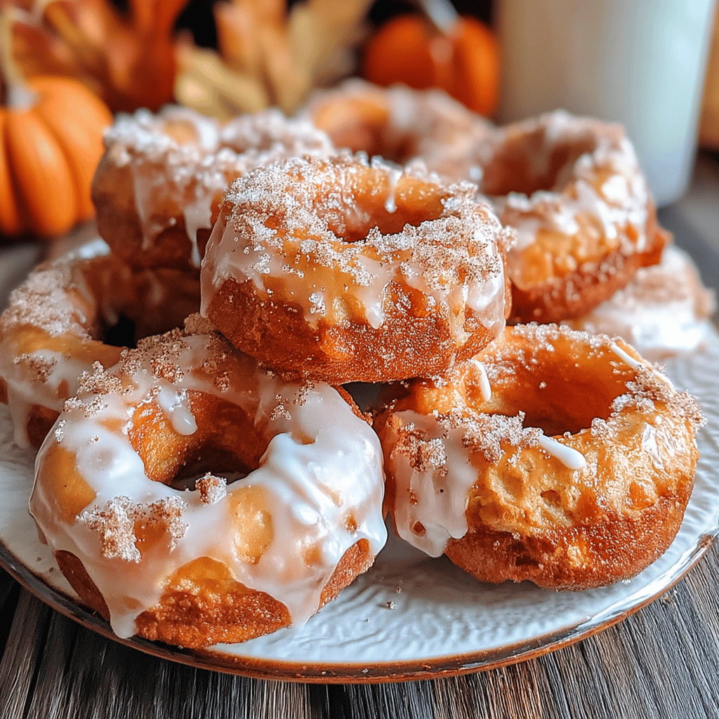 Nothing signals the arrival of fall quite like the warm, inviting aroma of pumpkin spice wafting through your kitchen. These Air Fryer Pumpkin Spice Donuts are the perfect way to embrace the seasonal flavors while enjoying a healthier twist on a classic treat. Imagine waking up to the delightful scent of freshly baked donuts—light, fluffy, and bursting with cinnamon, nutmeg, and the rich essence of pumpkin. Plus, using an air fryer means less oil and fewer calories, so you can indulge without the guilt. Whether it’s a cozy morning at home, a festive brunch with friends, or a sweet surprise to brighten someone’s day, these donuts are sure to impress. Grab your pumpkin puree and a few simple pantry staples, and let’s create a warm morning surprise that will have everyone asking for seconds!