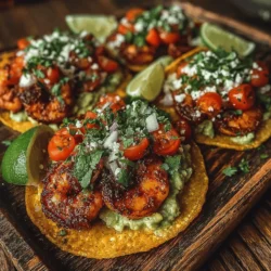 Tacos are more than just a meal; they are a celebration of flavors that bring people together. Their popularity spans across cultures and continents, and they can be filled with a variety of ingredients, making them incredibly versatile. Among the many taco variations, seafood tacos, particularly those filled with shrimp, stand out for their lightness and zest. The Zesty Sheet Pan Shrimp Tacos with Avocado Salsa is a refreshing and easy-to-make dish that perfectly embodies the vibrant flavors of shrimp, complemented by a creamy and nutritious avocado salsa. This delightful recipe not only promises a quick meal option but also showcases the health benefits of incorporating seafood into your diet.
