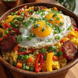 - 3 cups day-old jasmine rice - 3 large eggs - 1 cup mixed vegetables (bell peppers, peas, carrots) - 1 small onion, diced - 3 cloves garlic, minced - 3 tablespoons soy sauce - 1 tablespoon oyster sauce (optional) - 1 tablespoon sesame oil - Salt and pepper to taste - Green onions, chopped (for garnish)