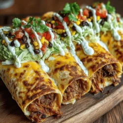 In the realm of quick and satisfying meals, Taco-Style Chicken Wraps with Avocado Cream stand out as a delicious and nutritious option. This recipe not only delivers on flavor but also offers a vibrant, colorful presentation that makes it perfect for any occasion, from weeknight dinners to gatherings with friends. Packed with protein, fiber, and healthy fats, these wraps are a wholesome choice that doesn’t compromise on taste. In this article, we will explore the ingredients, preparation process, and nutritional benefits of these delightful wraps, ensuring you have all the information needed to impress your family and friends.